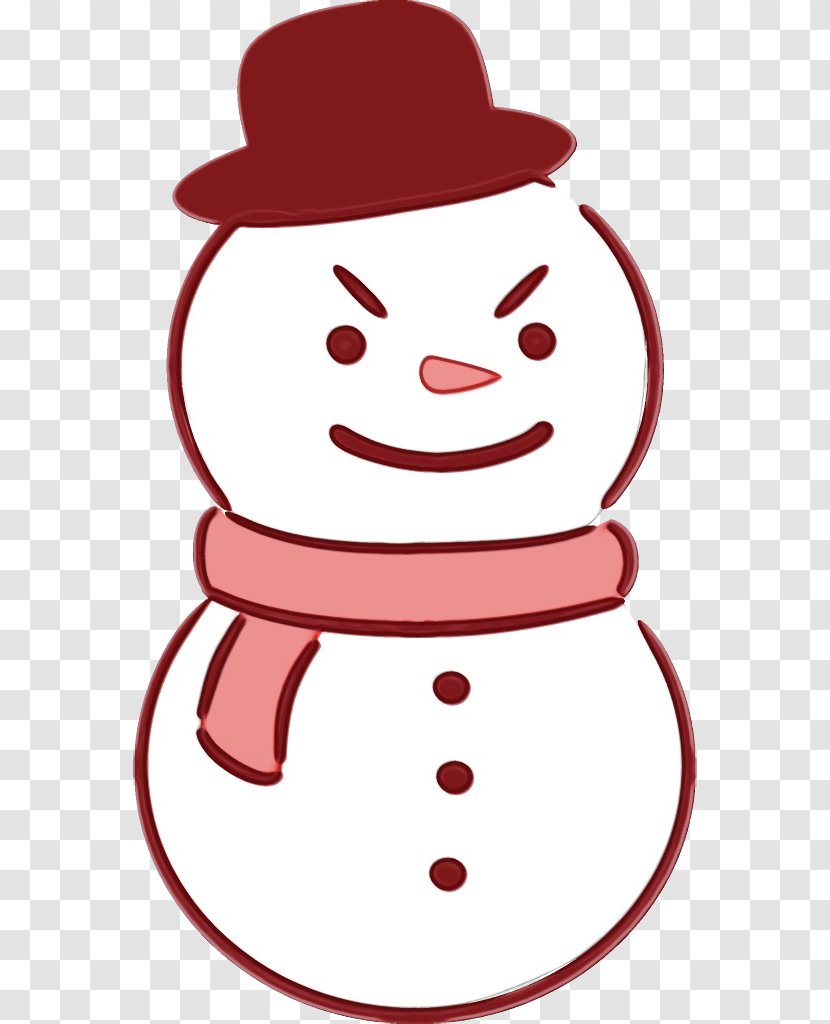 Snowman - Fictional Character - Smile Transparent PNG