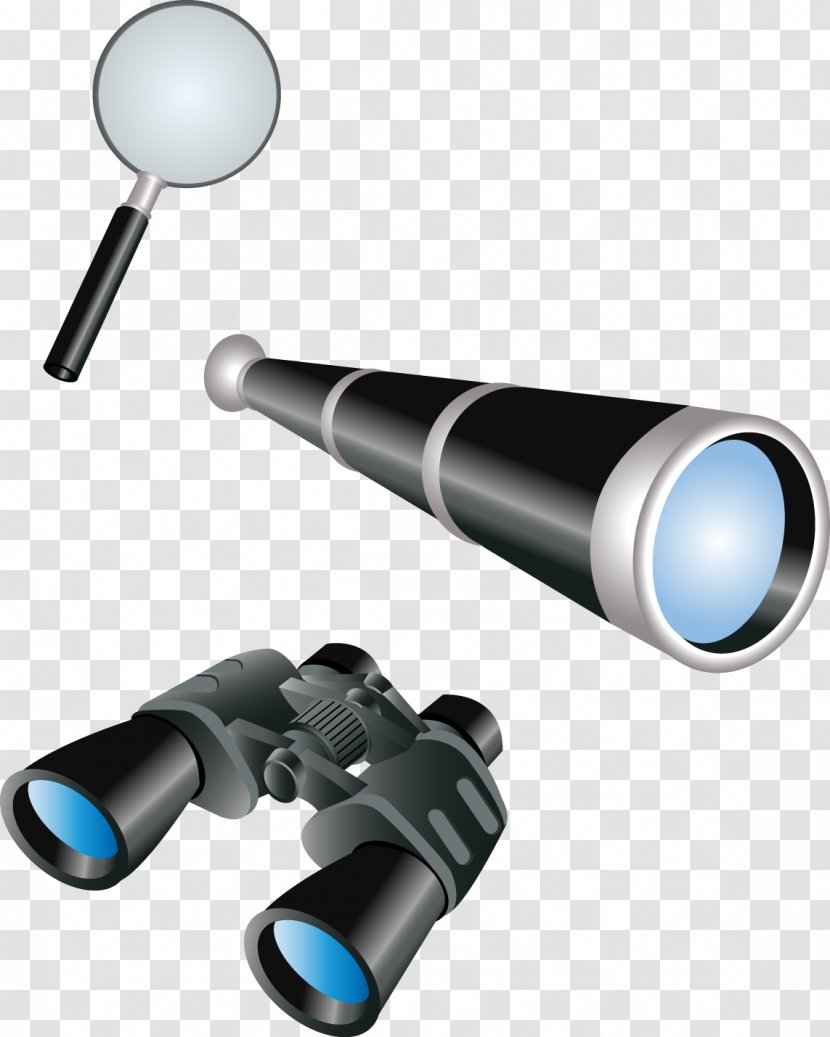 Telescope Download - Hardware - Vector Magnifying Glass Image Transparent PNG