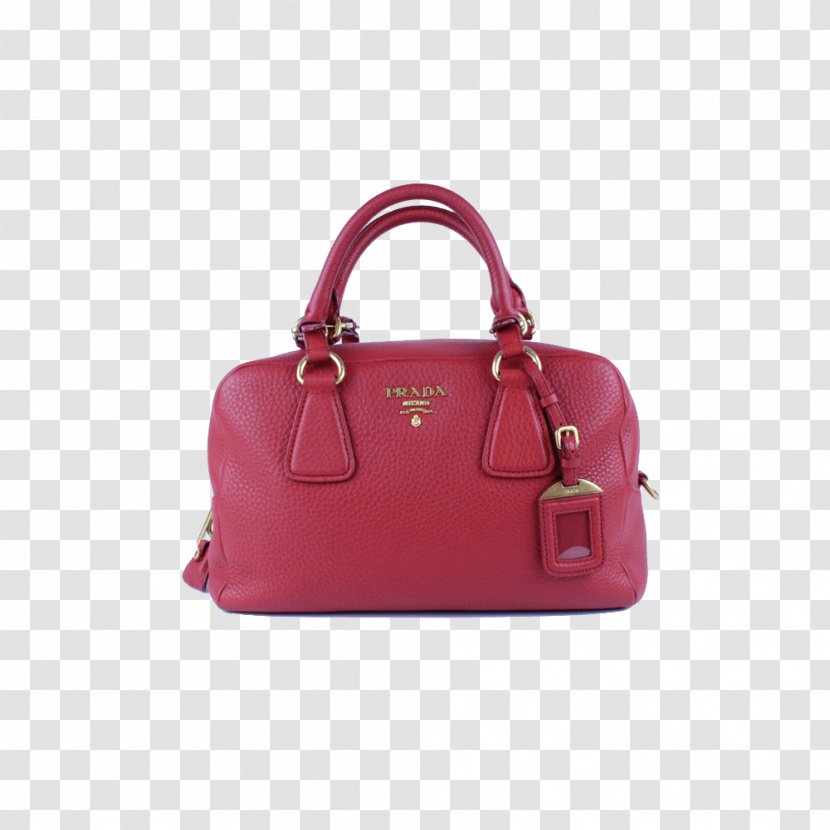 Tote Bag Handbag Leather Clothing Accessories - Prada - Handbags Transparent PNG