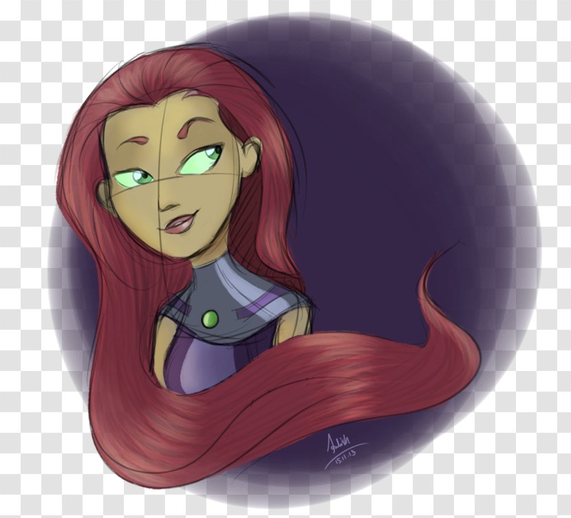 Cartoon Homo Sapiens Legendary Creature - Flower - Starfire Transparent PNG