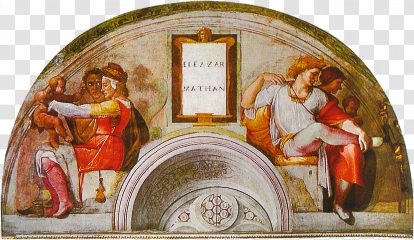 Sistine Chapel Ceiling The Last Judgement Lunette Painting - Web Gallery Of Art Transparent PNG
