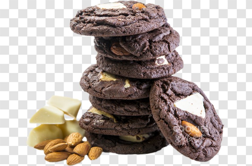 Chocolate Brownie Lebkuchen White Biscuits - Milk - Almond Transparent PNG