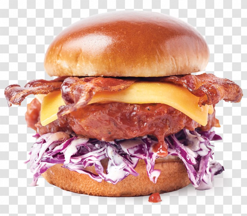 Hamburger Slider Barbecue Bacon Fast Food Transparent PNG