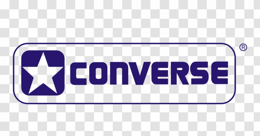 Converse Chuck Taylor All-Stars Logo - Blue - Vehicle Registration Plate Transparent PNG