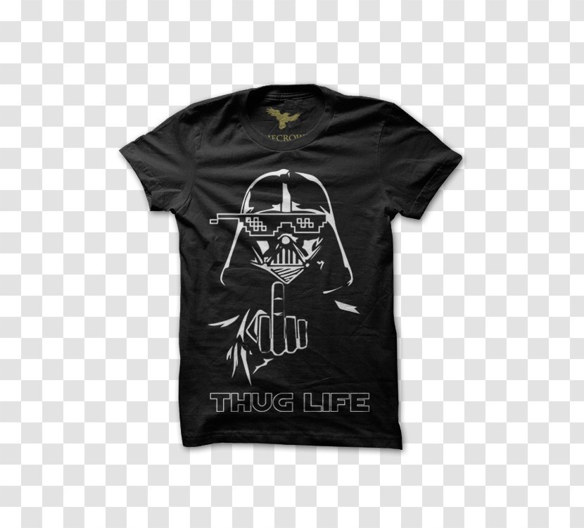 T-shirt Hoodie Clothing Sleeve - Pocket - Thug Life Transparent PNG