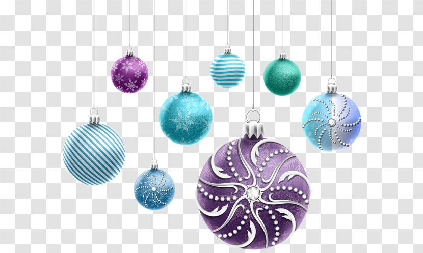 Christmas Ornament Decoration Clip Art - Purple Transparent PNG