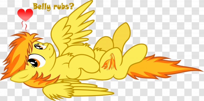 Pony Horse DeviantArt Clip Art - Yellow - Spitfire Transparent PNG