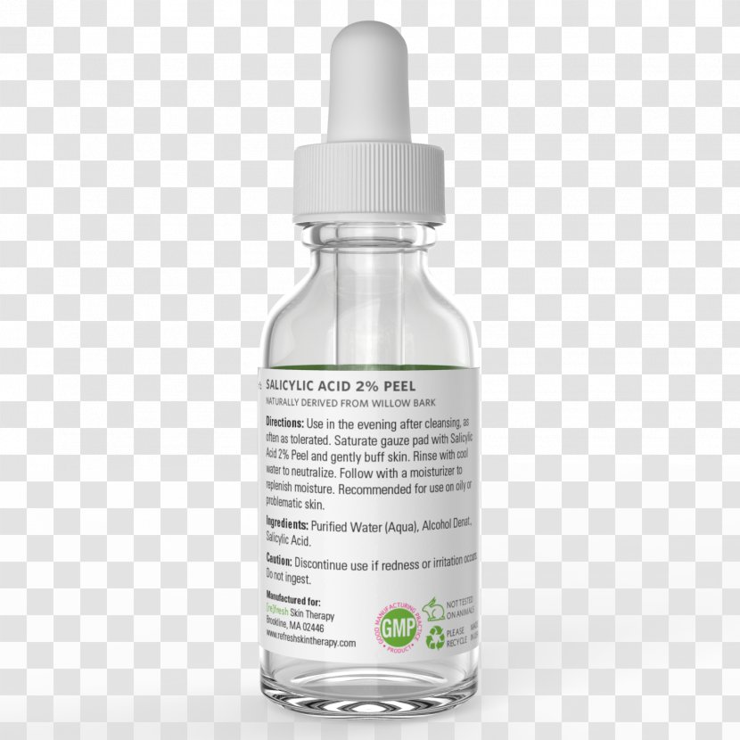 Salicylic Acid Chemical Peel Exfoliation Acne Skin - Moisture Replenishment Transparent PNG