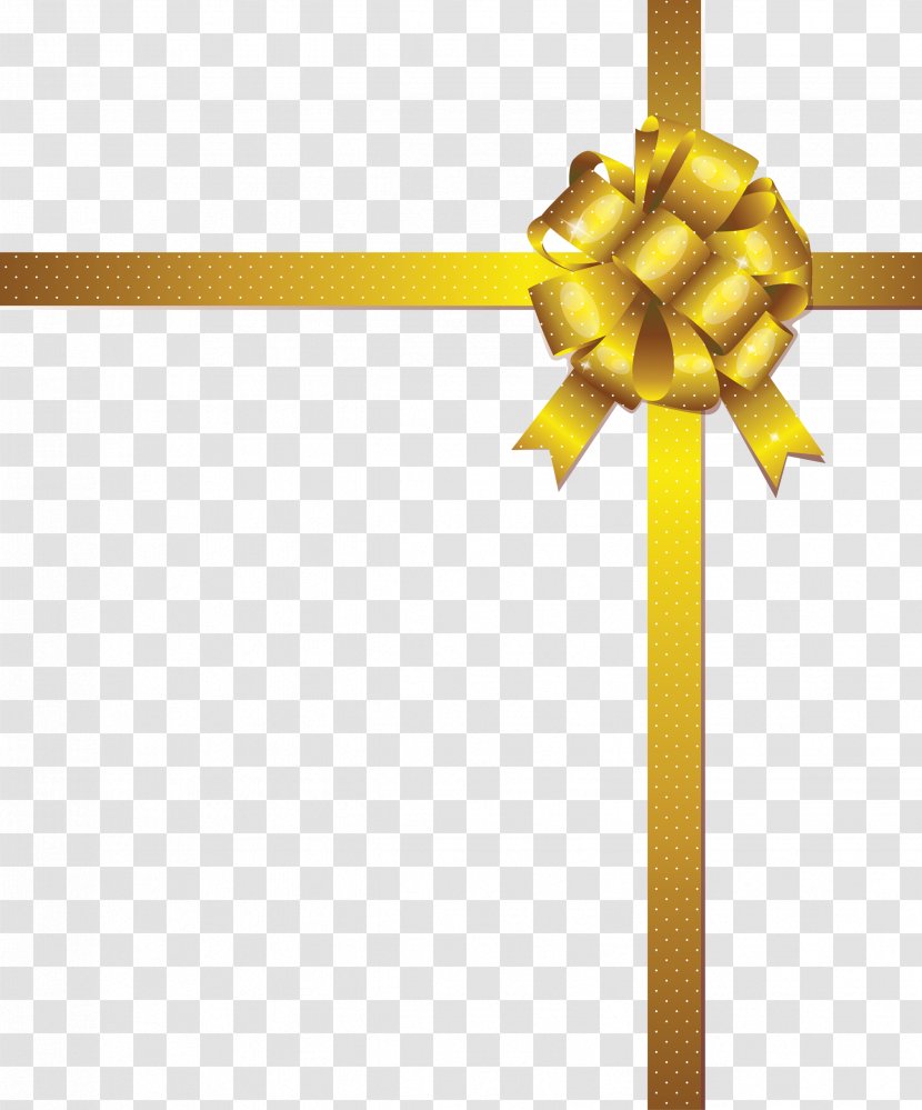 Gold Clip Art - Gift - Police Tape Transparent PNG