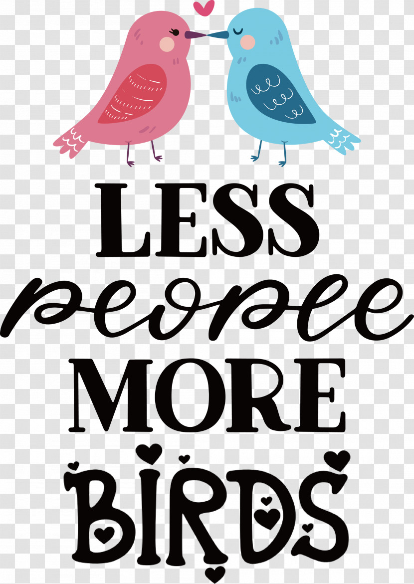 Less People More Birds Birds Transparent PNG