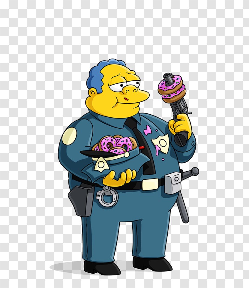 Chief Wiggum Barney Gumble Nelson Muntz Homer Simpson Grampa - The Simpsons Movie Transparent PNG