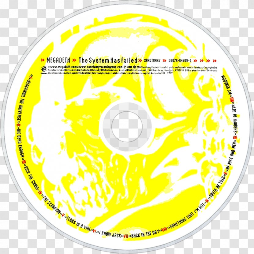 Compact Disc Circle Symbol Area Pattern - Watercolor - Megadeth Transparent PNG