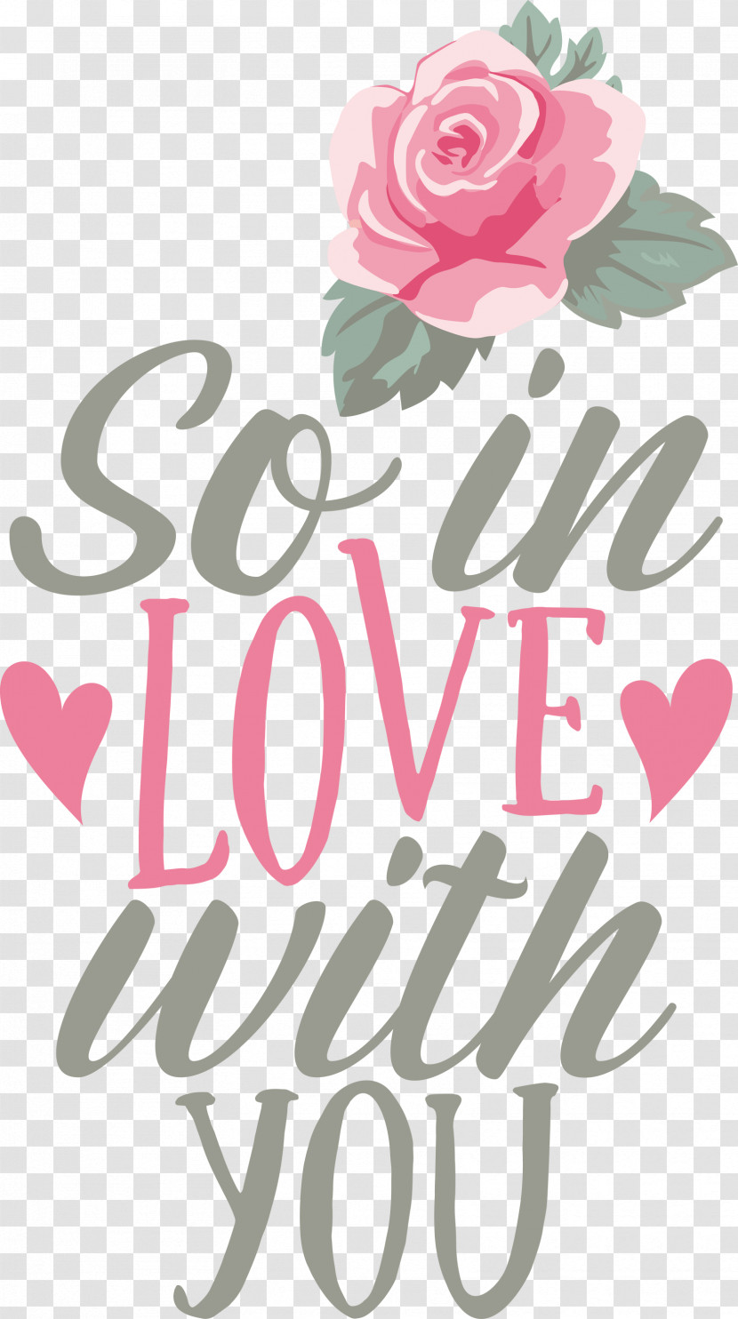 So In Love With You Valentines Day Valentine Transparent PNG