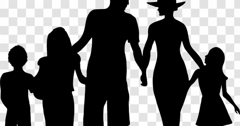 Group Of People Background - Standing - Holding Hands Family Pictures Transparent PNG