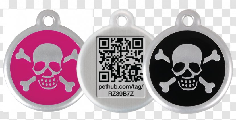 QR Code Red Dingo Carpet Ouatinada M Dog Medal - Qr - Skull Tag Transparent PNG