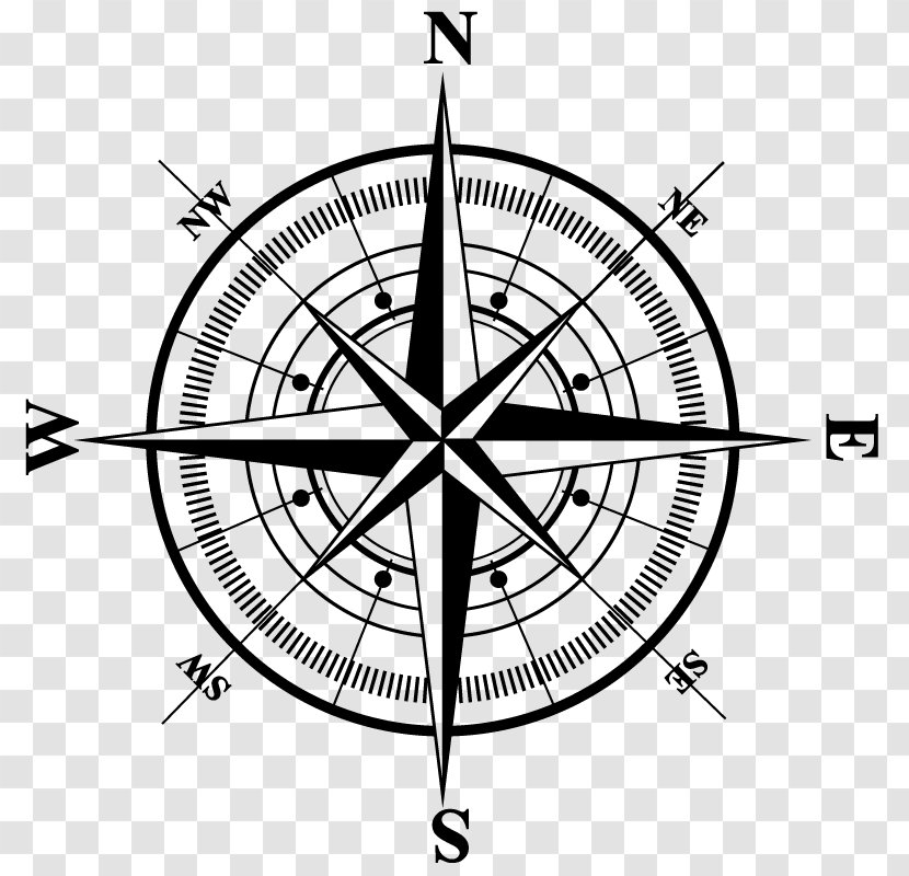 Compass Rose Clip Art - Symbol Transparent PNG