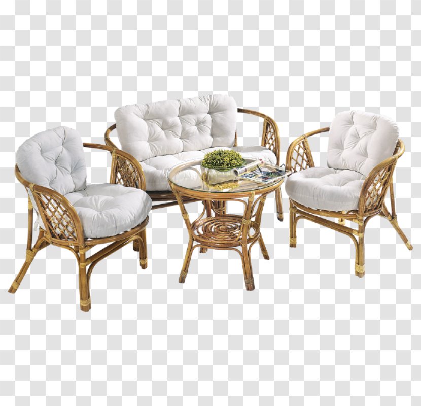 Coffee Tables Chair Couch Furniture - Rattan - Table Transparent PNG
