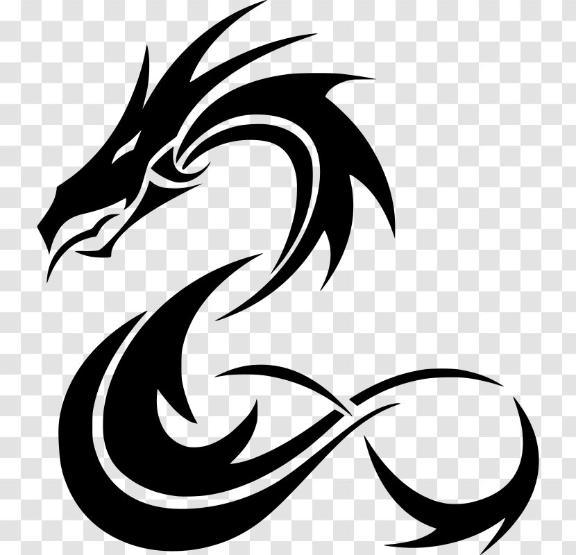 Tattoo Artist Black-and-gray Chinese Dragon Transparent PNG
