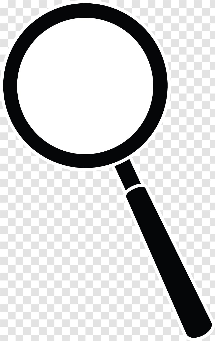 Magnifying Glass Clip Art - Tennis Racket - Small Cliparts Transparent PNG