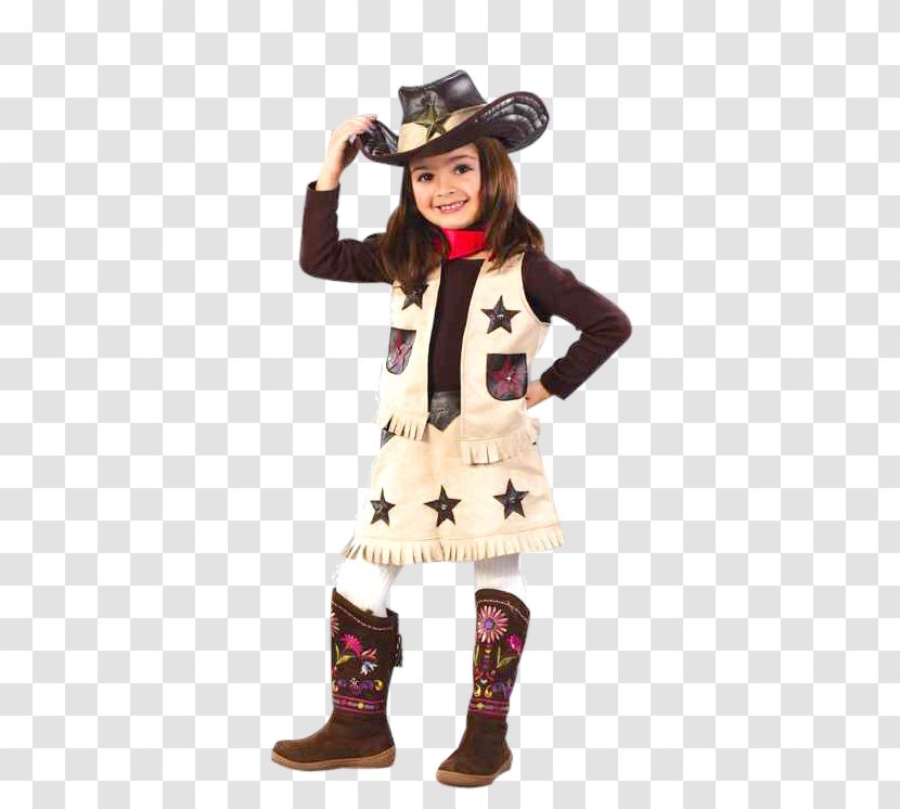 Annie Oakley Costume Party Child Cowboy Transparent PNG