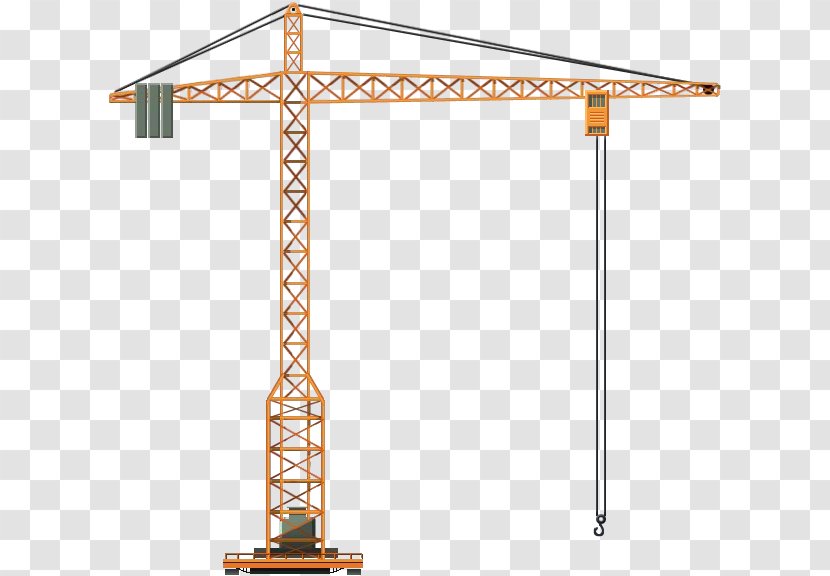 Gantry Crane Cần Trục Tháp Architectural Engineering Potain Transparent PNG