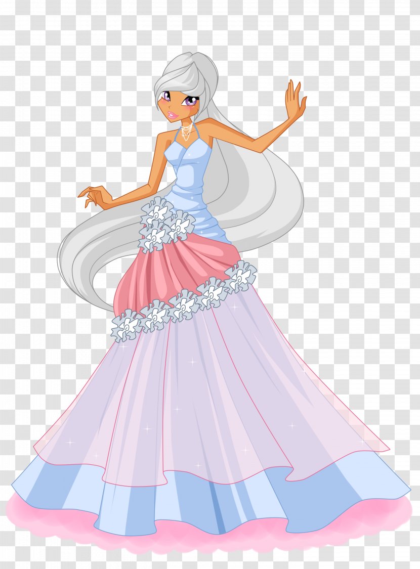 Ball Gown Dress Tecna - Heart Transparent PNG