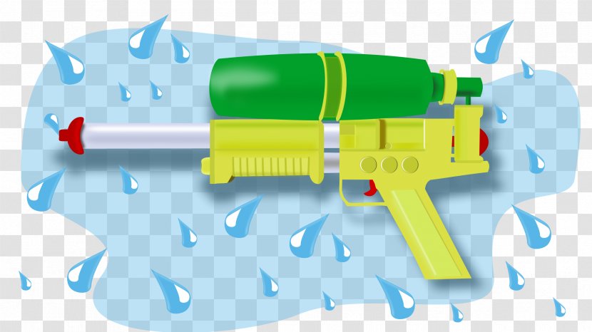 Firearm Water Gun Clip Art - Weapon Transparent PNG