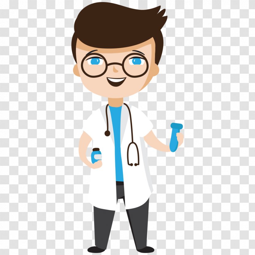 Cartoon Physician Image Clip Art - Finger - Doctor Transparent PNG
