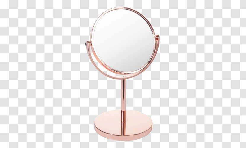 Mirror Table Gold Metal Copper - Glass - European Transparent PNG