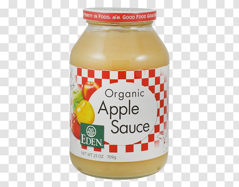 Organic Food Apple Sauce Eden Foods Inc. - Category 5 Transparent PNG