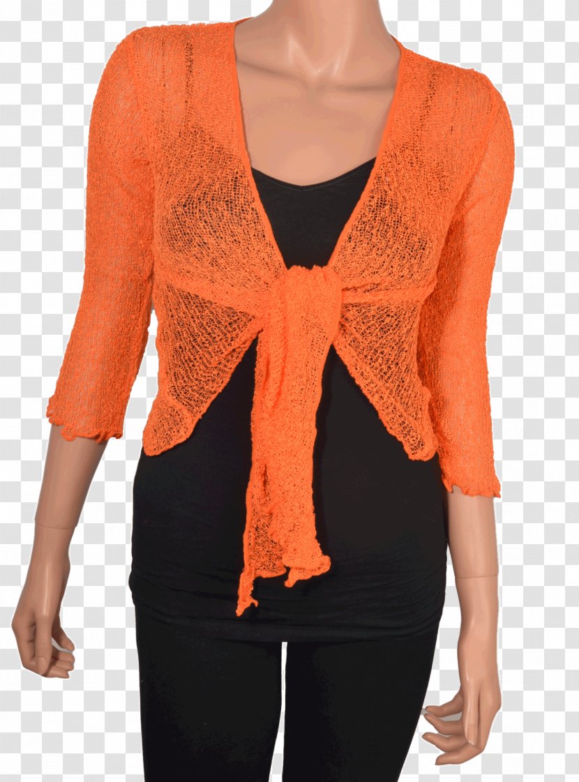 Cardigan Neck Sleeve - Shrug Transparent PNG