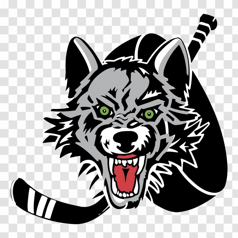 Chicago Wolves American Hockey League Ice Logo Rosemont - Psycho Fox Transparent PNG