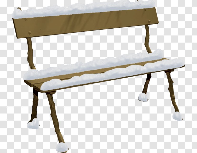 Clip Art - Outdoor Table - Snow Man Transparent PNG