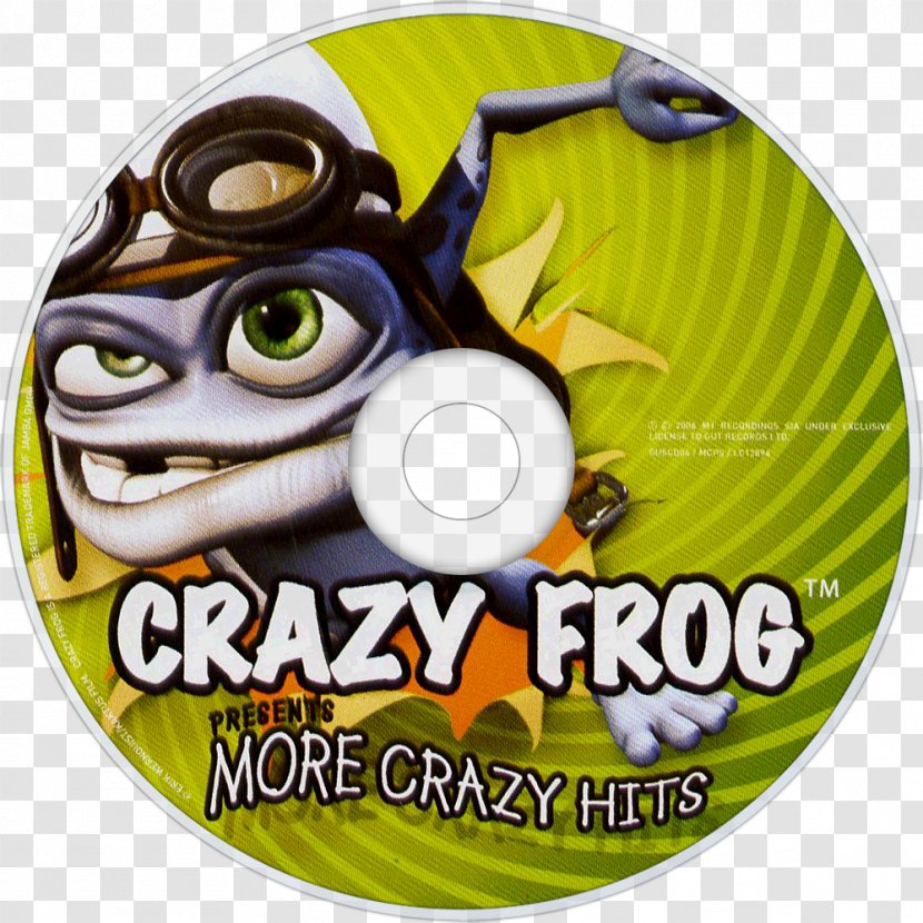 Crazy Frog Presents Hits More In The House Album - Cartoon Transparent PNG