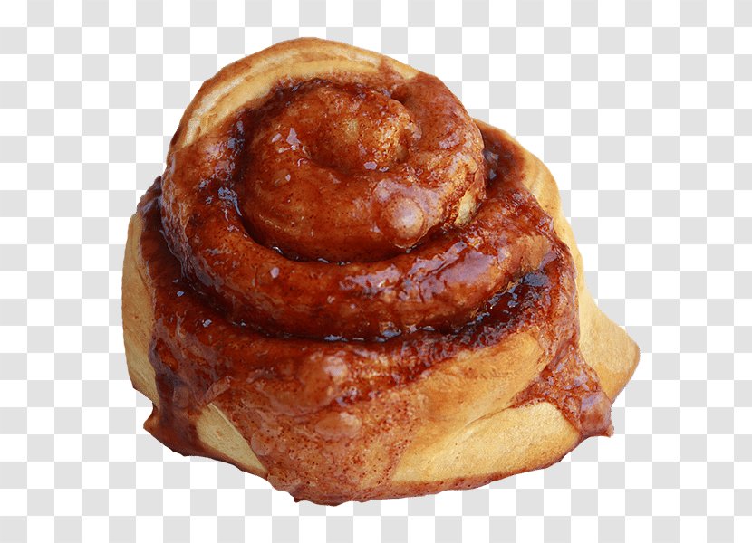 Cinnamon Roll Sticky Bun Flavor - Danish Pastry Transparent PNG