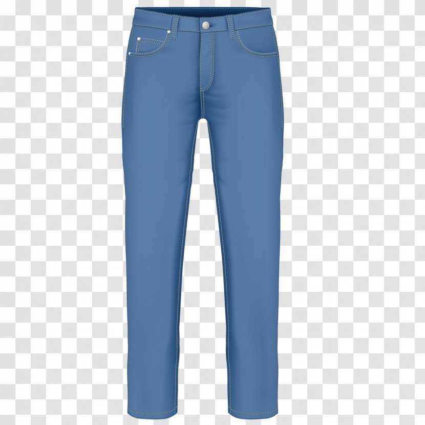 Jeans Blue Denim Waist Pocket - Trousers - Beautifully Transparent PNG