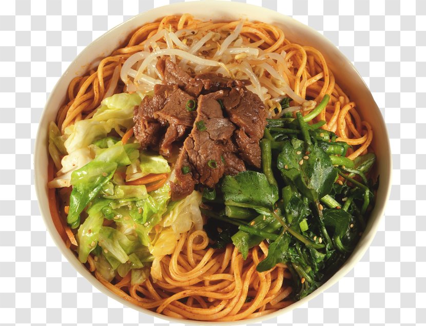Bún Bò Huế Chow Mein Chinese Noodles Lo Beef Noodle Soup - Fried - Naporitan Transparent PNG