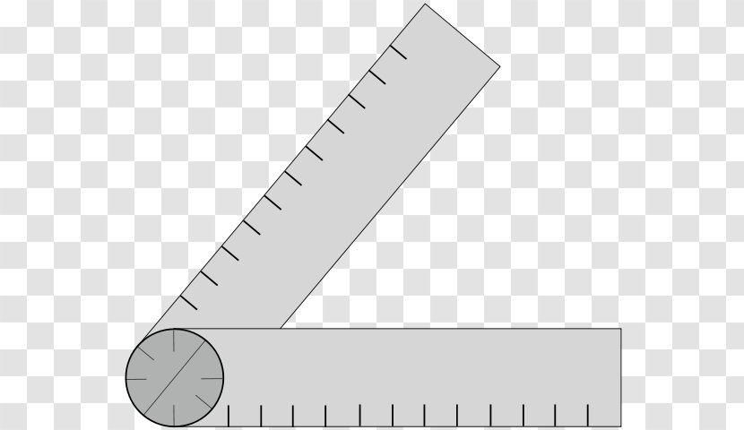 Angle Goniometer Tool Geometry Measurement - Hardware Accessory - Newton Metre Transparent PNG