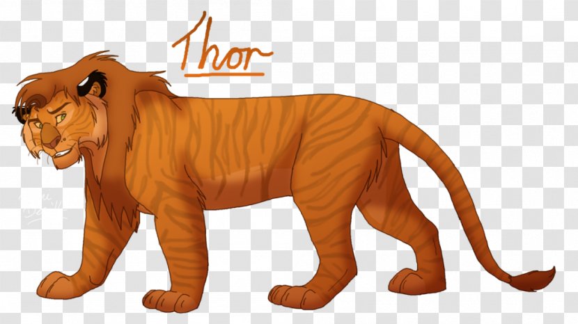Lion Tiger Liger Drawing Art - Fauna Transparent PNG