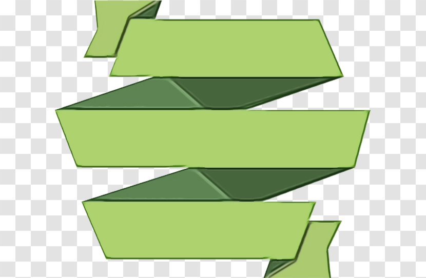 Green Clip Art Line Leaf Paper Product - Watercolor - Rectangle Diagram Transparent PNG