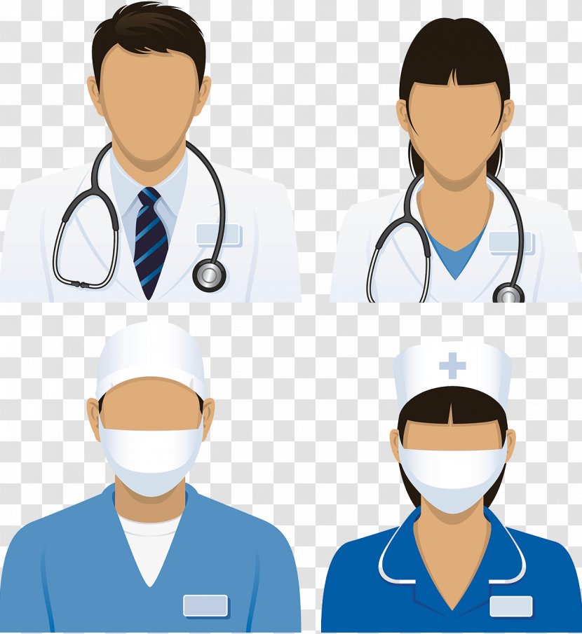 Nursing Physician Medicine Patient - Surgical Mask - Doctor Nurse Transparent PNG