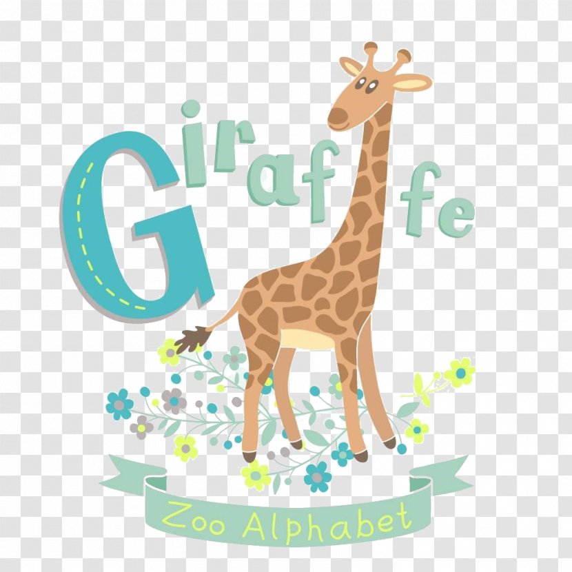 Royalty-free Photography Illustration - Terrestrial Animal - Cartoon Giraffe Material Transparent PNG