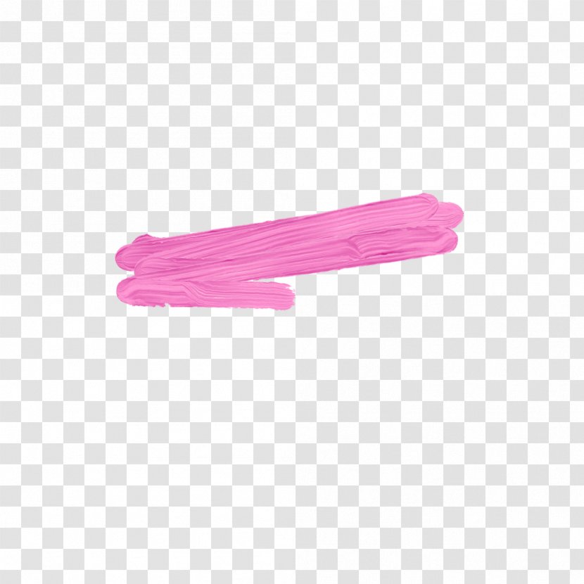 Plastic Pink M - Ink Brush Transparent PNG