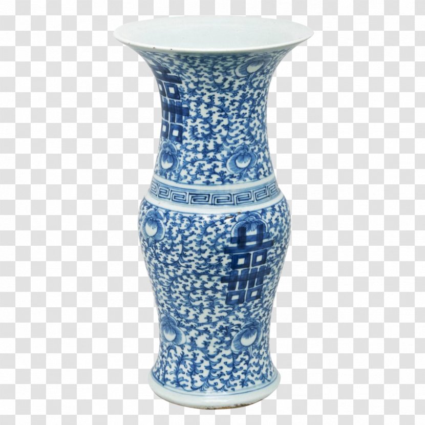 Jingdezhen Blue And White Pottery Vase Chinese Ceramics - Jar - Porcelain Transparent PNG