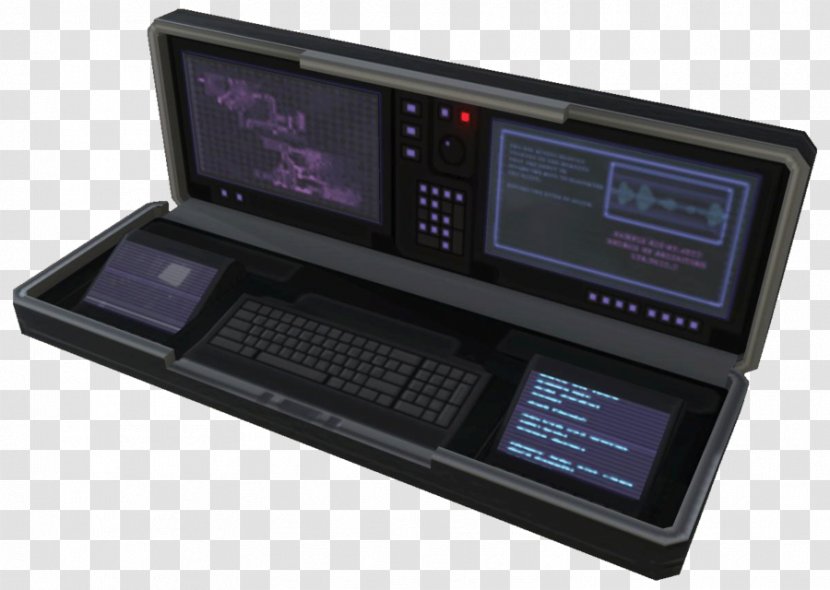 Laptop Portable Computer IBM Personal - Electronic Device - Sci Fi User Interface Transparent PNG