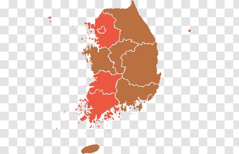 South Korean Presidential Election, 1971 Map Peninsula - Flag Of Cyprus Transparent PNG