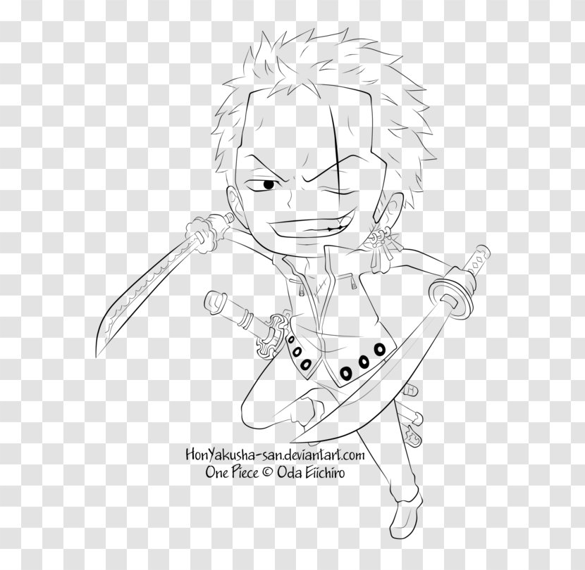 Nose Line Art White Character Sketch - Black And - One Piece Film Gold Transparent PNG