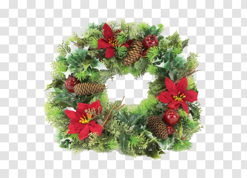 Christmas Ornament Wreath - Conifer Transparent PNG