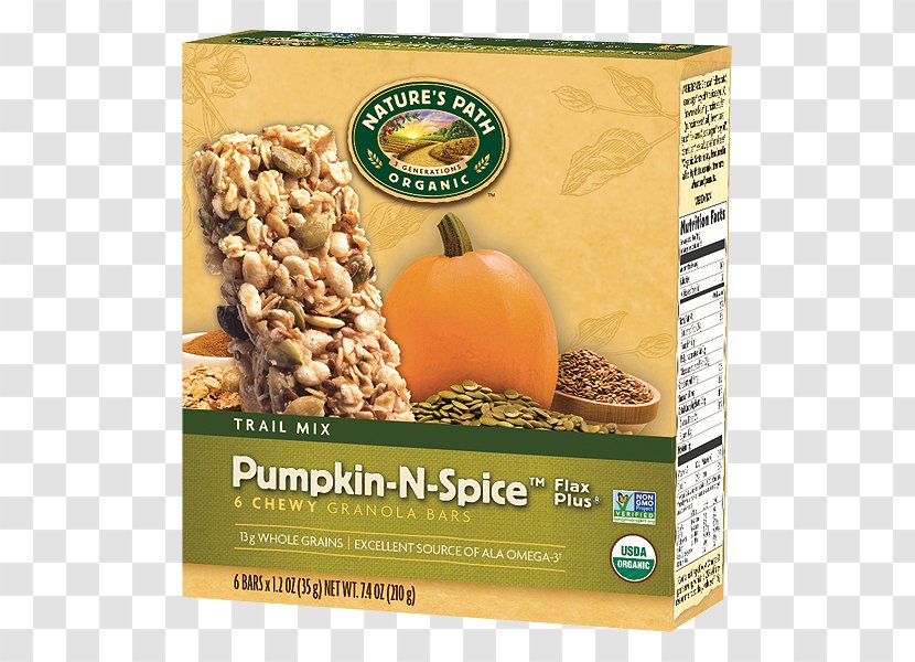 Muesli Organic Food Nature's Path Granola Spice - Flavor - Pumpkin Seeds Transparent PNG
