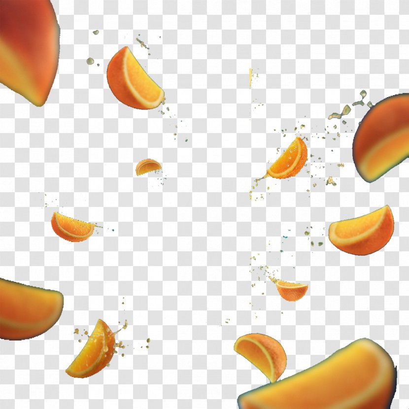 Orange Juice Mango - Yellow Transparent PNG